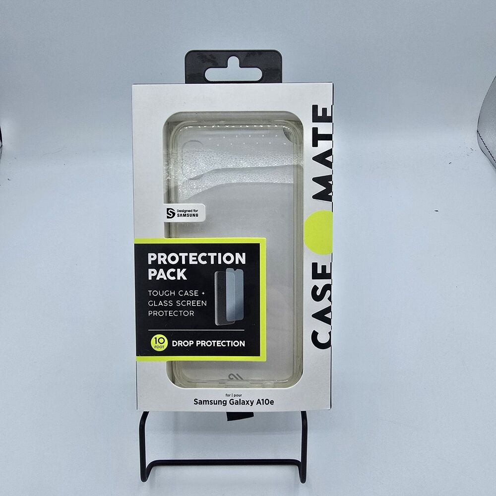 Samsung Galaxy A10e Case Mate Protection Pack, New Clear